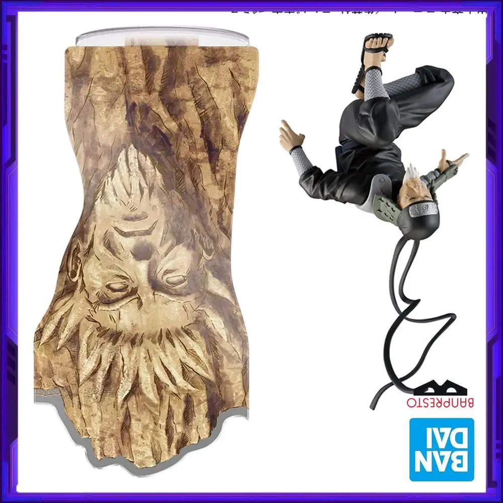 En Stock Bandai Original Banpresto NARUTO Panel gafas Sarutobi Hiruzen Anime figura de acción modelo figuras Juguetes