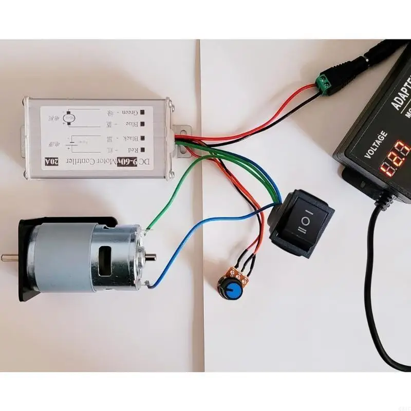 Q81C DC9V-60V 20A DCMOTOR Speed ​​Controllers 1200W PWMSPEED Controllers Governor