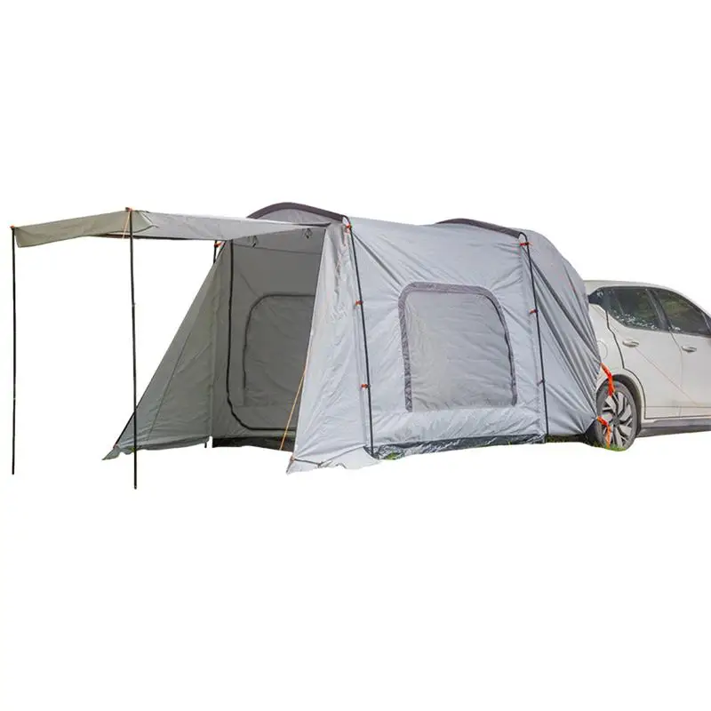 

Car Tent For Camping Sun Shade Shelter Car Tailgate Tent Vehicle Trunk Tent Car Tailgate Shade Awning UV Protection Camping Car