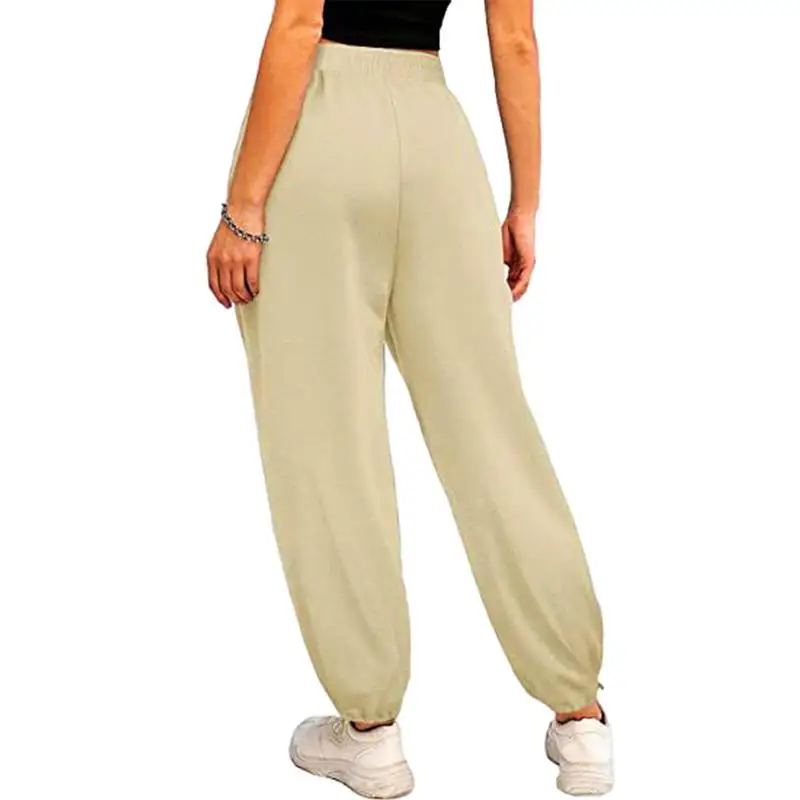 Casual Lounge Pants Athletic Lounge Pants Cinch Bottom Athletic Yoga Sweatpants Hippie Pants For Lounge Jogging Workout