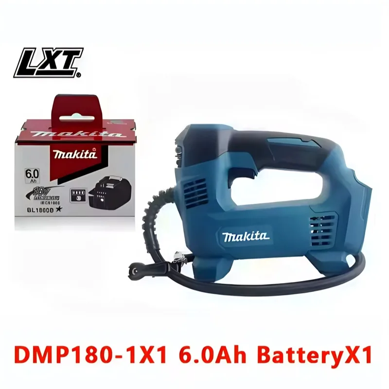 

Makita DMP180-1 18V Lithium-Ion Cordless Inflator Bare Tool For Car Portable Tyre Inflator Electric Motorcycle Pump Air Inflator