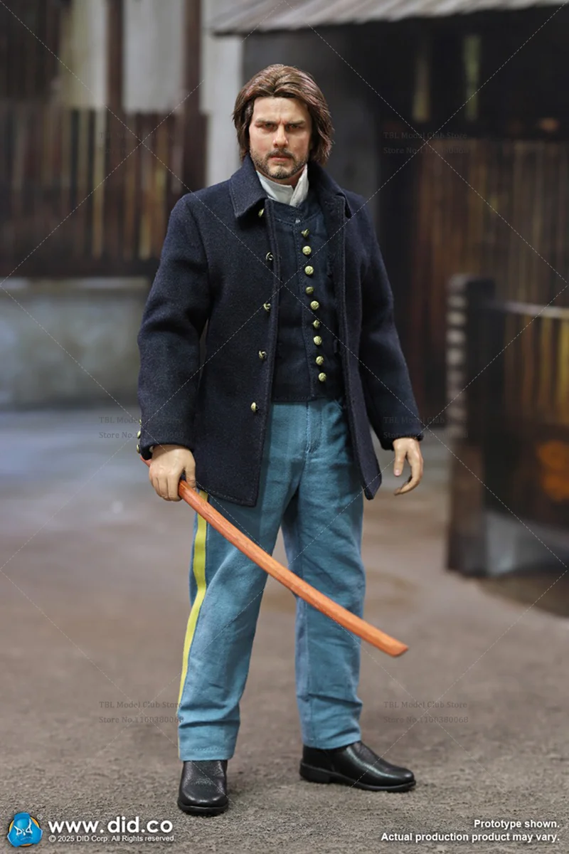 In Stock NS80186 1/6 Scale Military Advisor Nathan Japanese Samurai Costume 12-inch Full Set Action Figure Male Soldier Toys