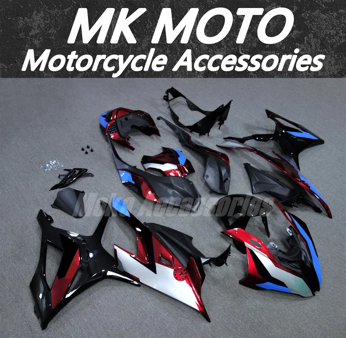 Fairings Kit Fit For M1000RR S1000rr 2019 2020 2021 2022 Bodywork Set 19 20 22 High Quality Injection Red White Blue