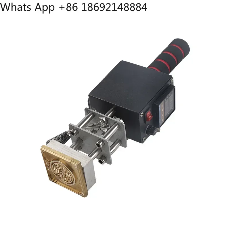 Handheld Hot Stamping Machine for Coconut Wood Board Label Cake Pattern Machine