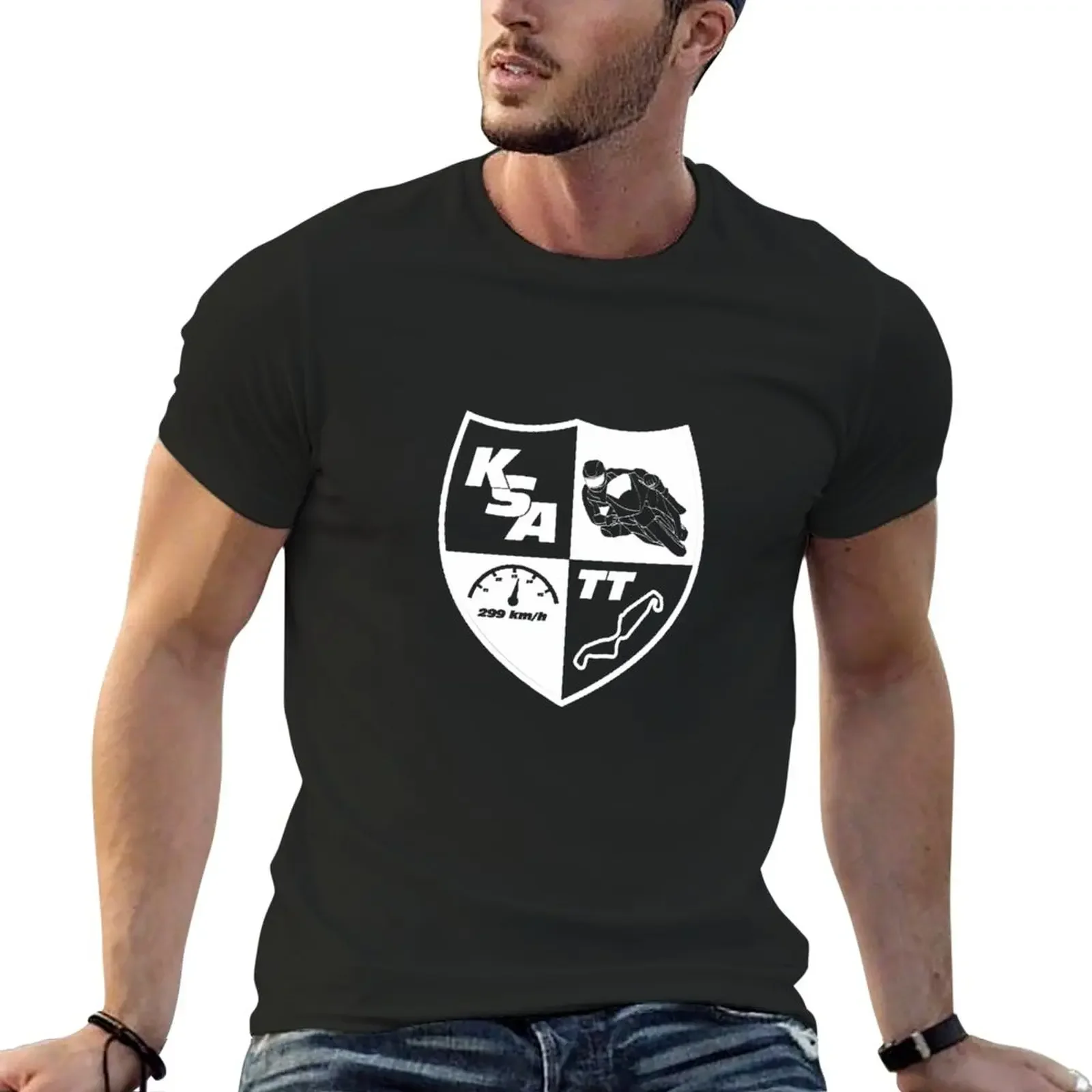 Knee slider trainees T-Shirt summer top customizeds customs design your own t shirts for men cotton