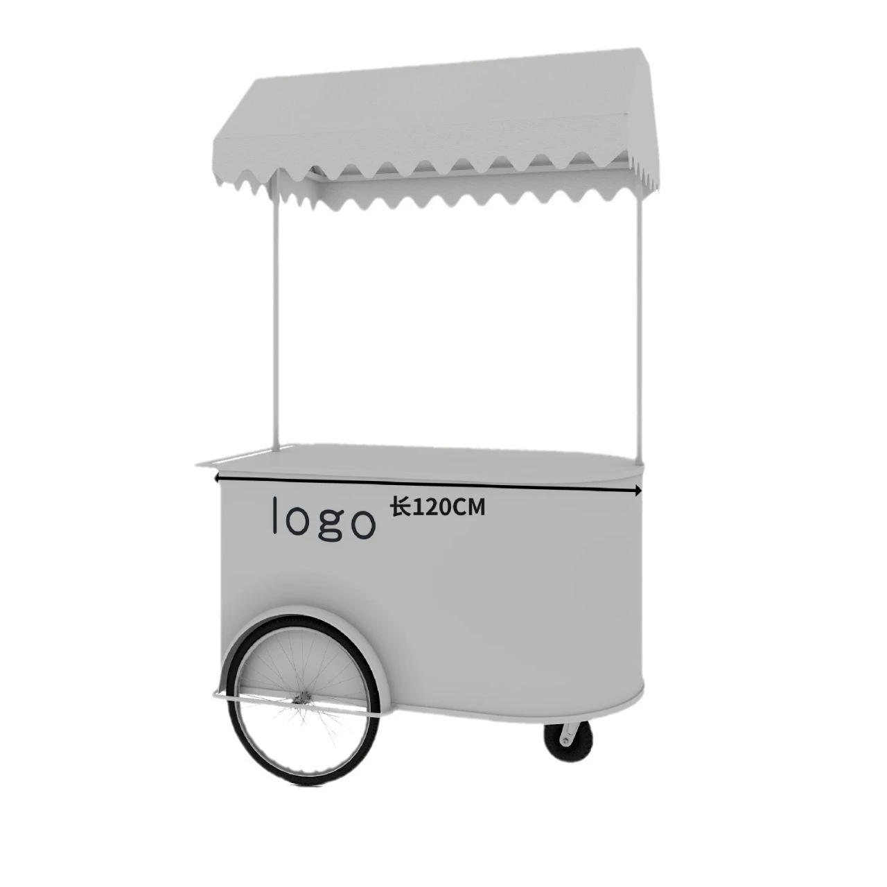 Customizable Promotional Car Mobile Promotional Float Mobile Store Trolley Stall Car Hotel Mall
