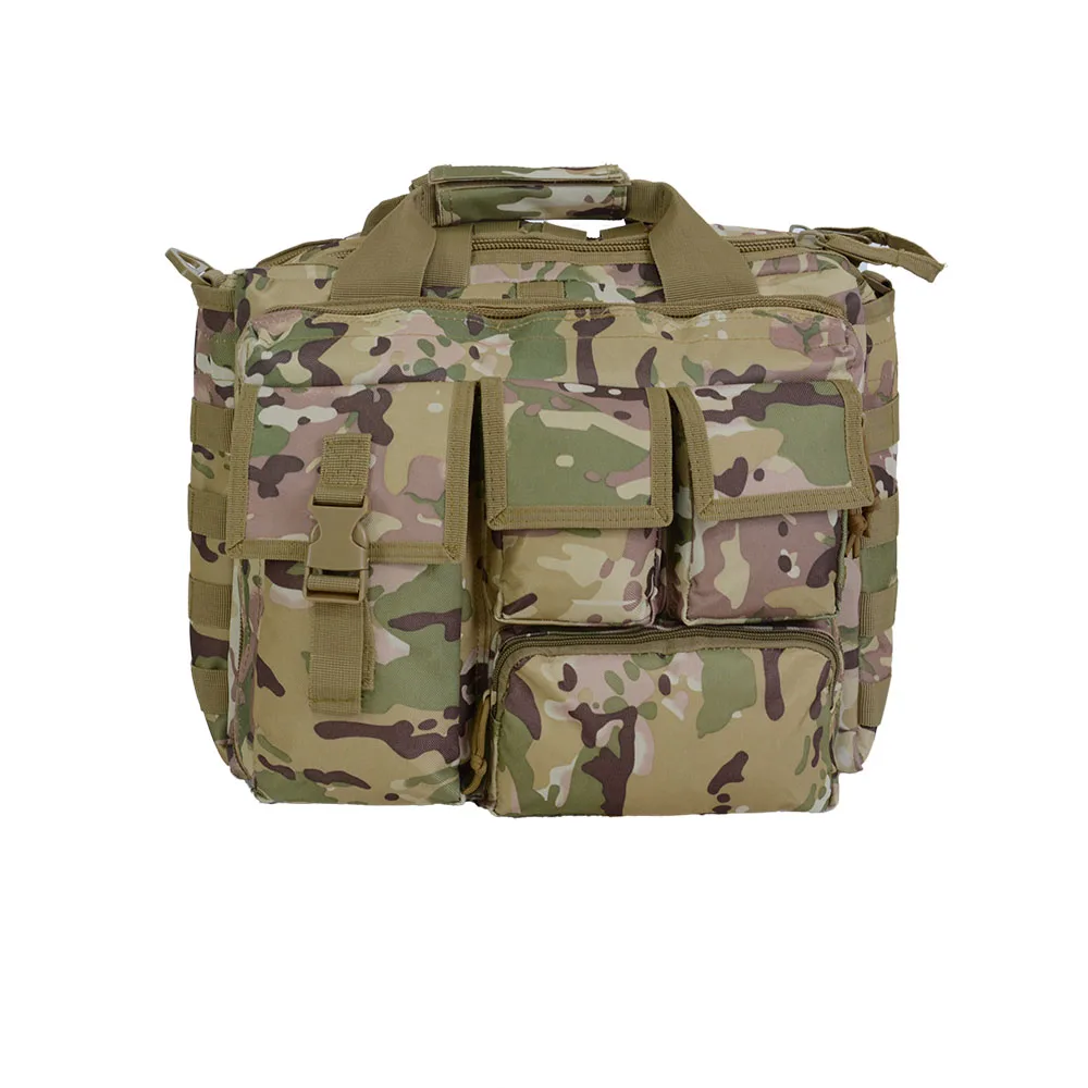 Tactical outdoor slant straddle single shoulder sports cycling camouflage borsa impermeabile borsa per Laptop