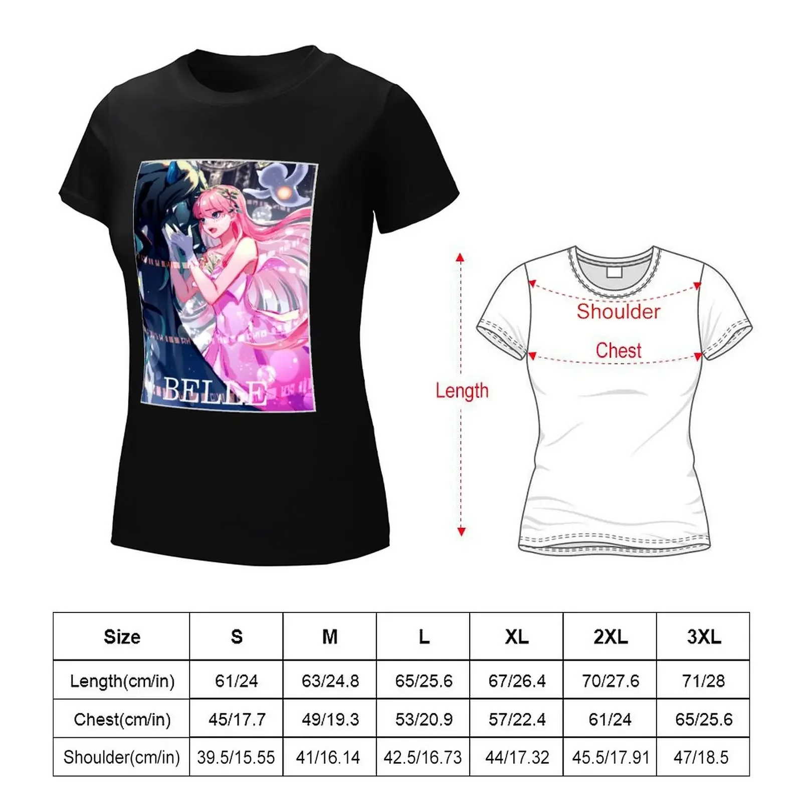 The Dragon And Freckled Princess t-shirt cute clothes tees magliette semplici di moda coreana per le donne