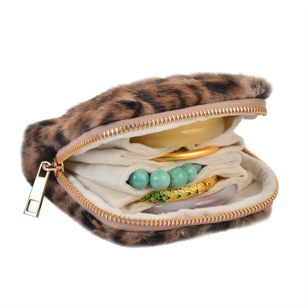 

Сумка для хранения украшений из ПУ, многослойная, с защитой от царапин, для демонстрации браслетов, портативная, с молнией, предотвращающей трение, для браслетов и украшений