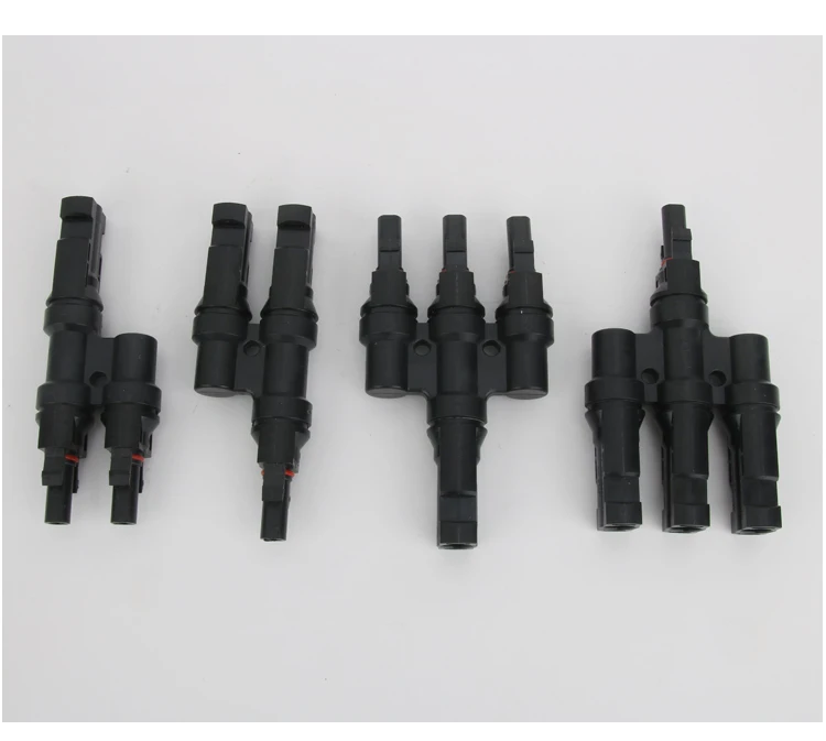 10/20/100pcs Solar Connectors 1000V 30A Solar Panel Branch PV Connectors Photovoltaic Connect Solar