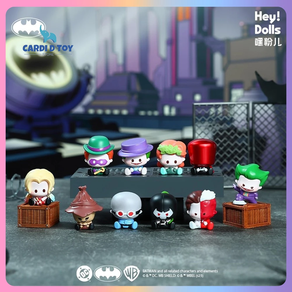 Nouveau véritable Suplay Batman boîte mystère Mini sac aveugle Gotham City Paradise série Batman objets de collection décoration cadeau jouet
