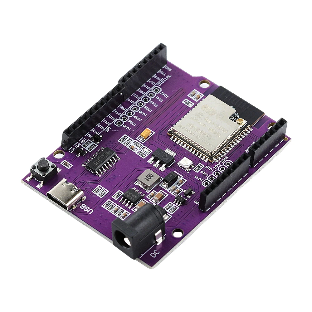 ESP32-S3 Development Expansion Board for Python IDE with ESP32 S3 N16R8 Wifi Module Multipurpose Connection Type-C