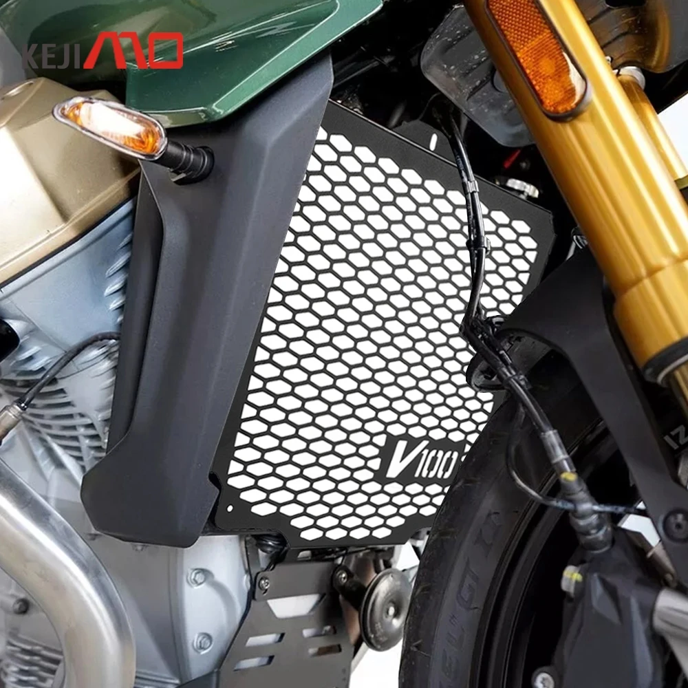 

For Moto Guzzi Stelvio 1000 Radiator Grille Guard Cover Protection Net Motorcycle Accessories V100 V 100 Stelvio 2024 2025 2026