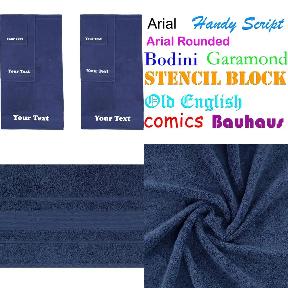 

Набор полотенец для вышивания на заказ — персонализированные имена, монограммы, инициалы для детей, взрослых, путешествий и подарки, роскошный комплект из 6 предметов