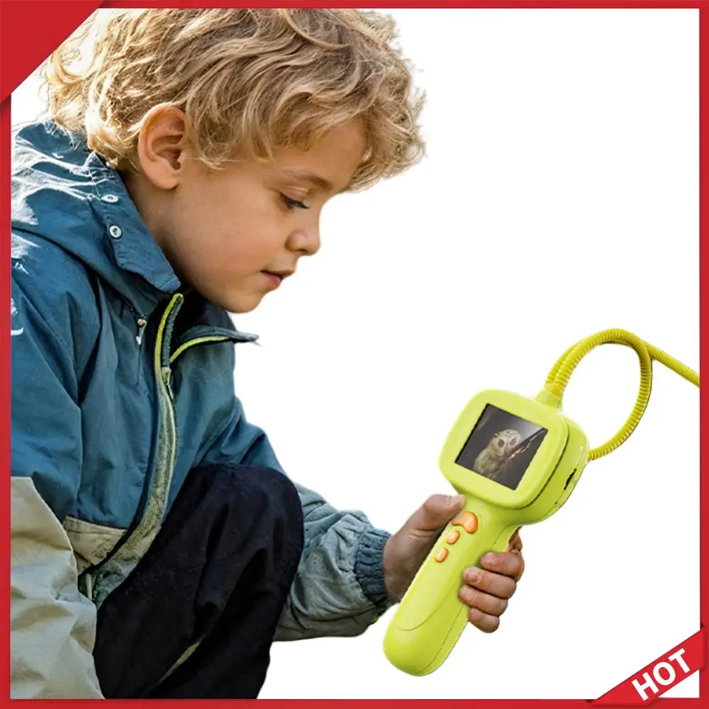 

Детский эндоскоп с подсветкой, бороскоп, камера-змея для исследования природы, камера для осмотра, научные подарки для мальчиков и девочек