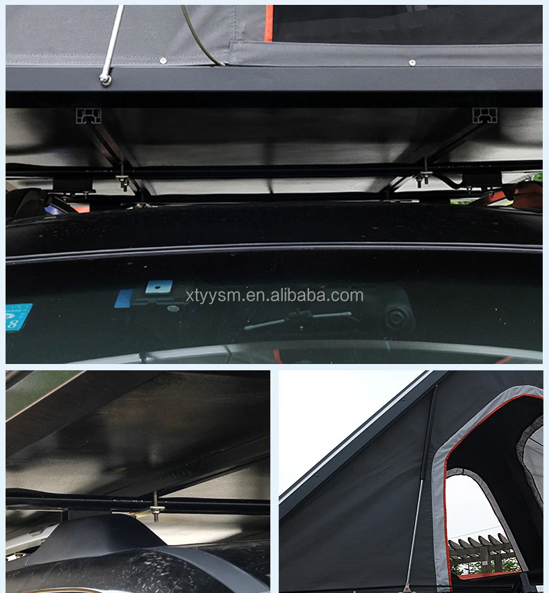 Factory Price Triangle Hard Shell Camping Roof Top Tent For SUV Car Triangle Rooftop Tent