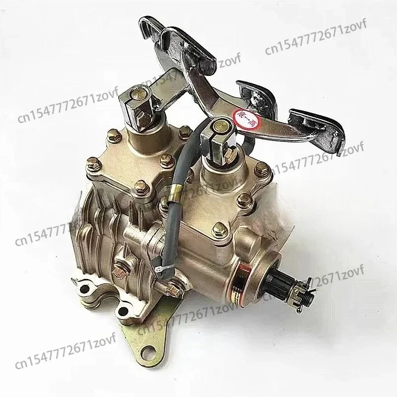 Three-wheeled motorcycle front reverse gear afterburner assembly 110