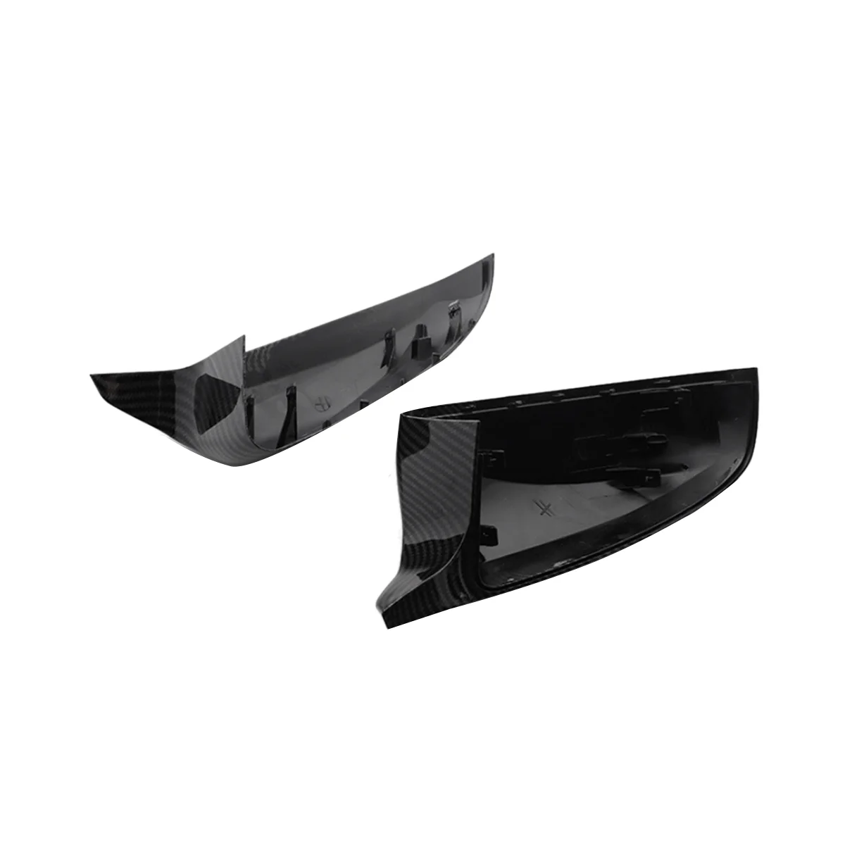 Car Carbon Fiber Rearview Side Mirror Cover for BMW X5 E70 X6 E71 2008-2013 Side Door Rearview Cover Caps