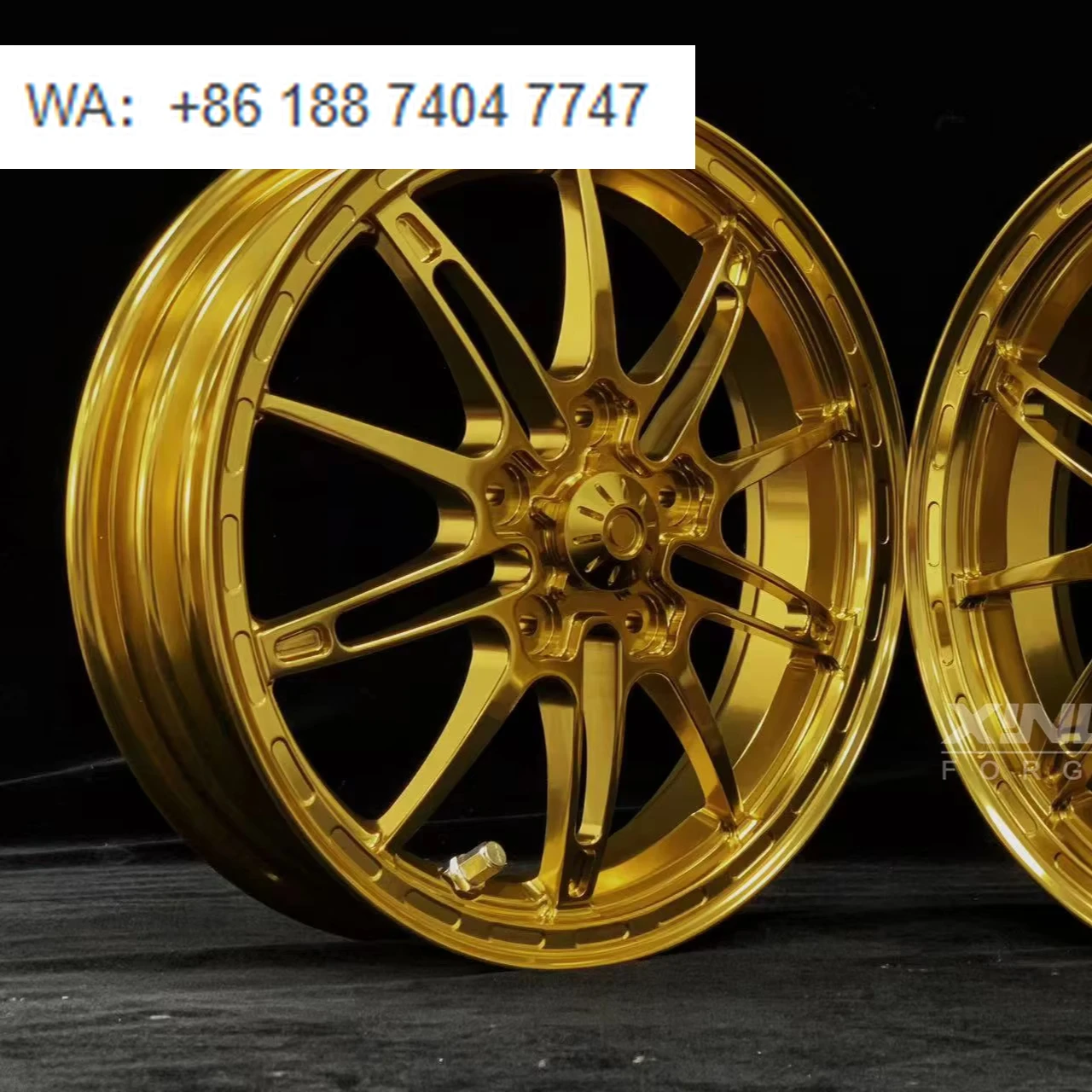Custom Forged CNC Aluminum Motorcycle Wheels for Vespa GTS Sprint Primavera LX PX 12 13 Inch Billet Forged Anodized Rims