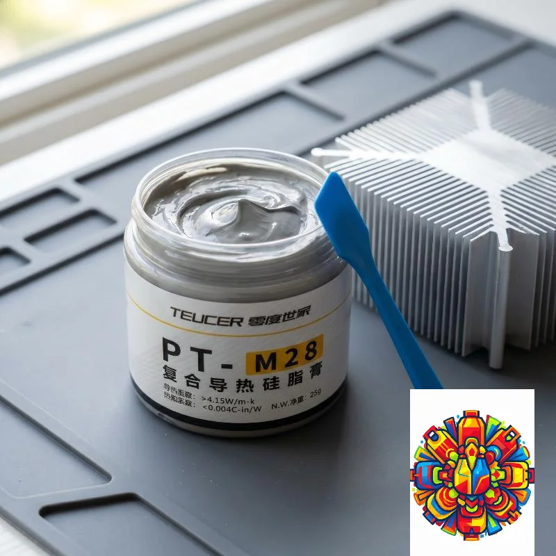 PT-M28 Composite Thermal Conductive Silicone Grease Computer CPU Thermal Plaster