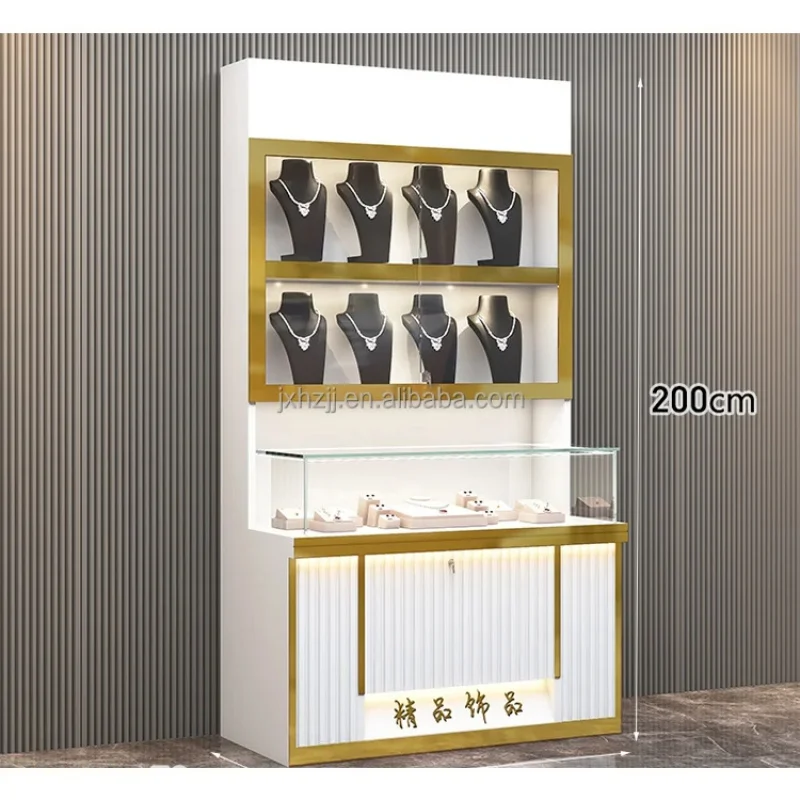 

Customize.Hong Zhan LED Perfume/Jewelry Display Cabinet with Custom Commercial Use