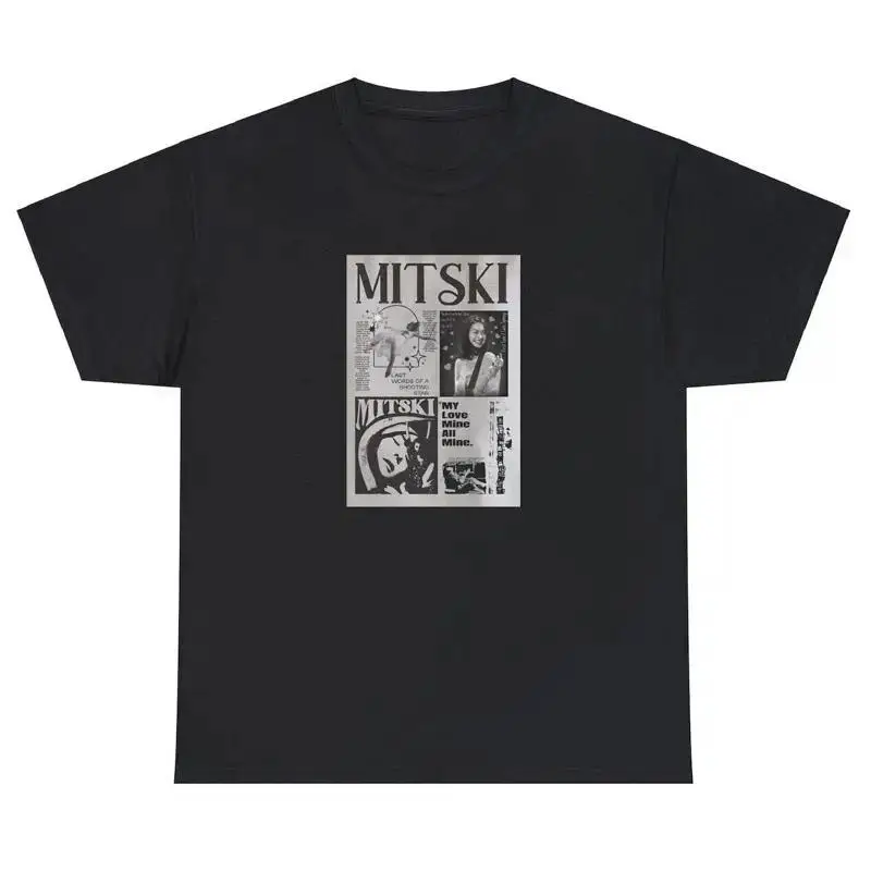 Mitski T Shirt Love Rock Blue Diner 90s Retro Phoebe Bridgers Concert Fan Merch
