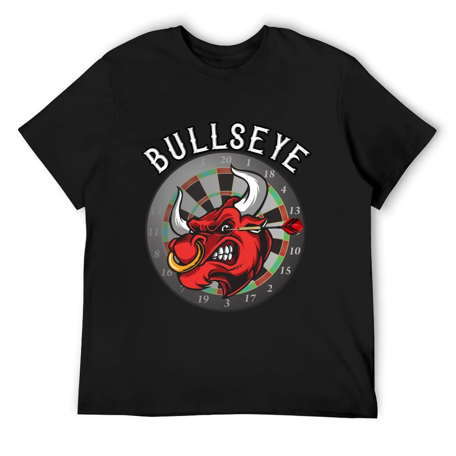 Bullseye Darts Fan Dartfeil Dartboard T-Shirt graphic tee shirt shirts graphic tees quick-drying oversized t shirts for men