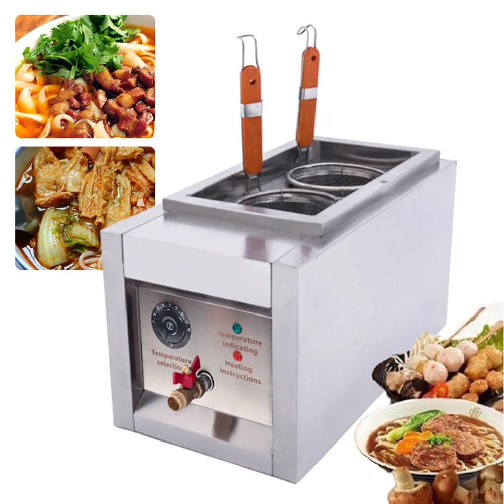 Electric Desktop Double Hole Cooking Furnace 110V