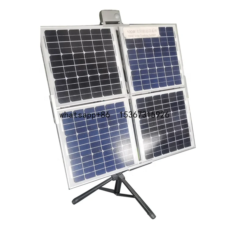 

Dual-axis Series Solar Tracking System Factory Direct Price Small 100w MINI Commercial MPPT Photovoltaic System Max 75 Mil/hr -