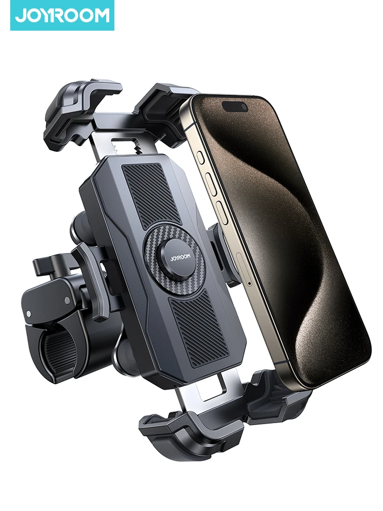 AliExpress Joyroom Shockproof Bike Phone Holder Quick Install Motorcycle Bicycle Phone Mount with Vibration Dampener For 4.7-7" Phones