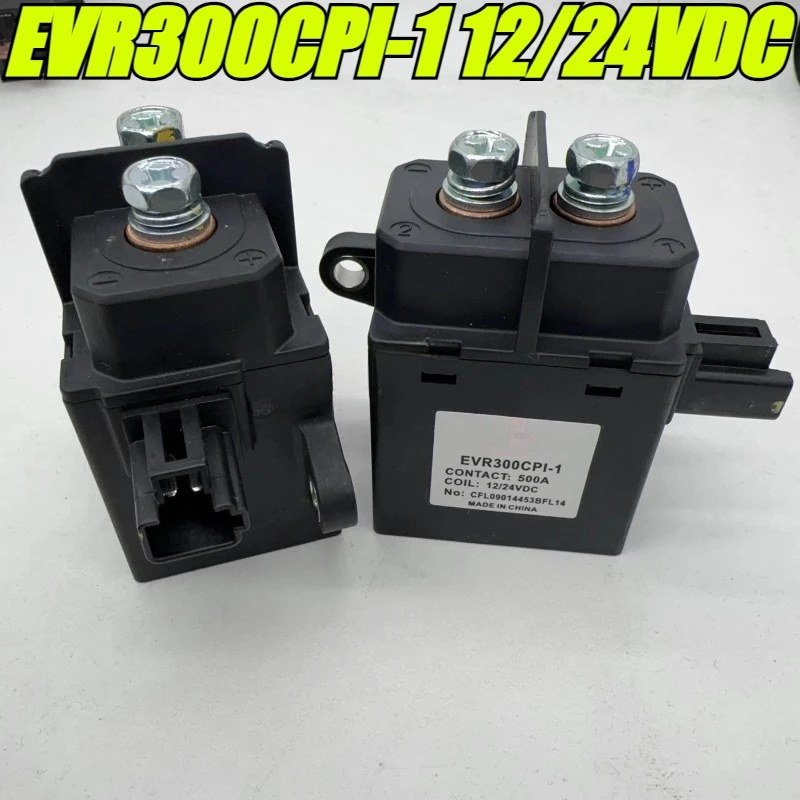 （Brand New Original）1pcs/lot 100% original genuine relay:EVR300CPI-1 12/24V 500A High voltage DC contactor relay