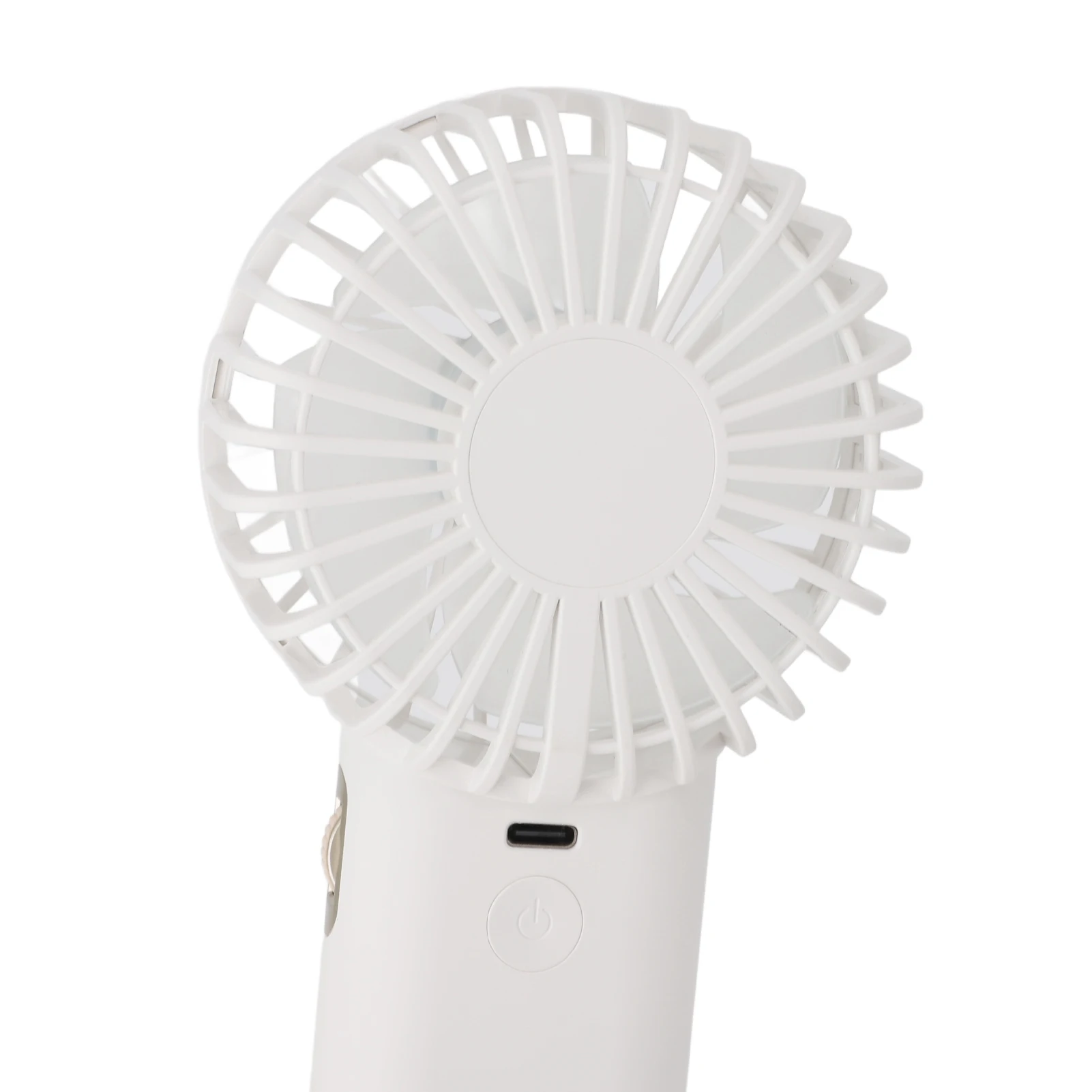 مروحة محمولة خفيفة الوزن وصامتة وشاشة رقمية ذكية ومروحة تبريد صغيرة قابلة لإعادة الشحن عبر USB للمنزل للأنشطة الخارجية