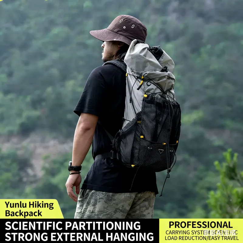 

Рюкзак для походов на открытом воздухе, большой вместимости, расширяемый, легкий, водонепроницаемый, профессиональный, для альпинизма