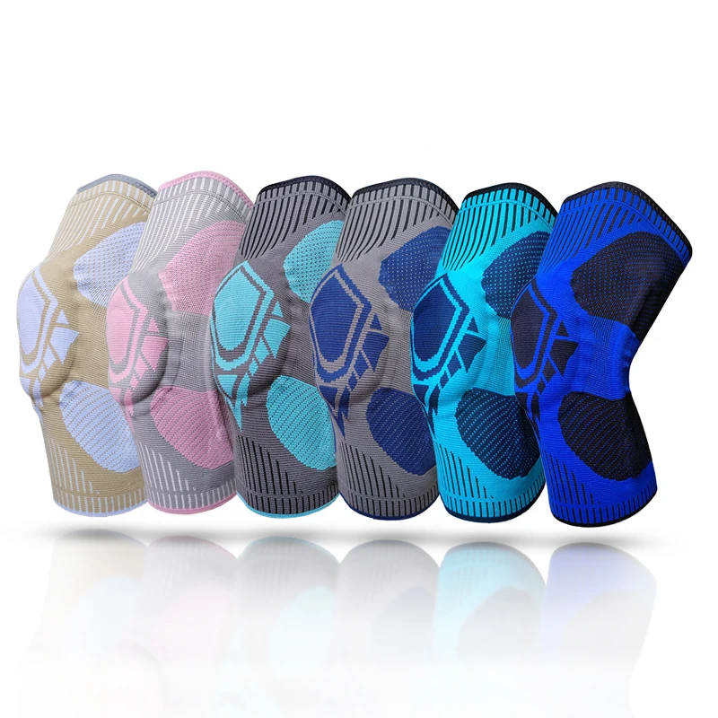 

Высококачественный компрессионный спортивный наколенник для ног, бандаж для езды на велосипеде, поддержка колена надколенника, медицинский наколенник