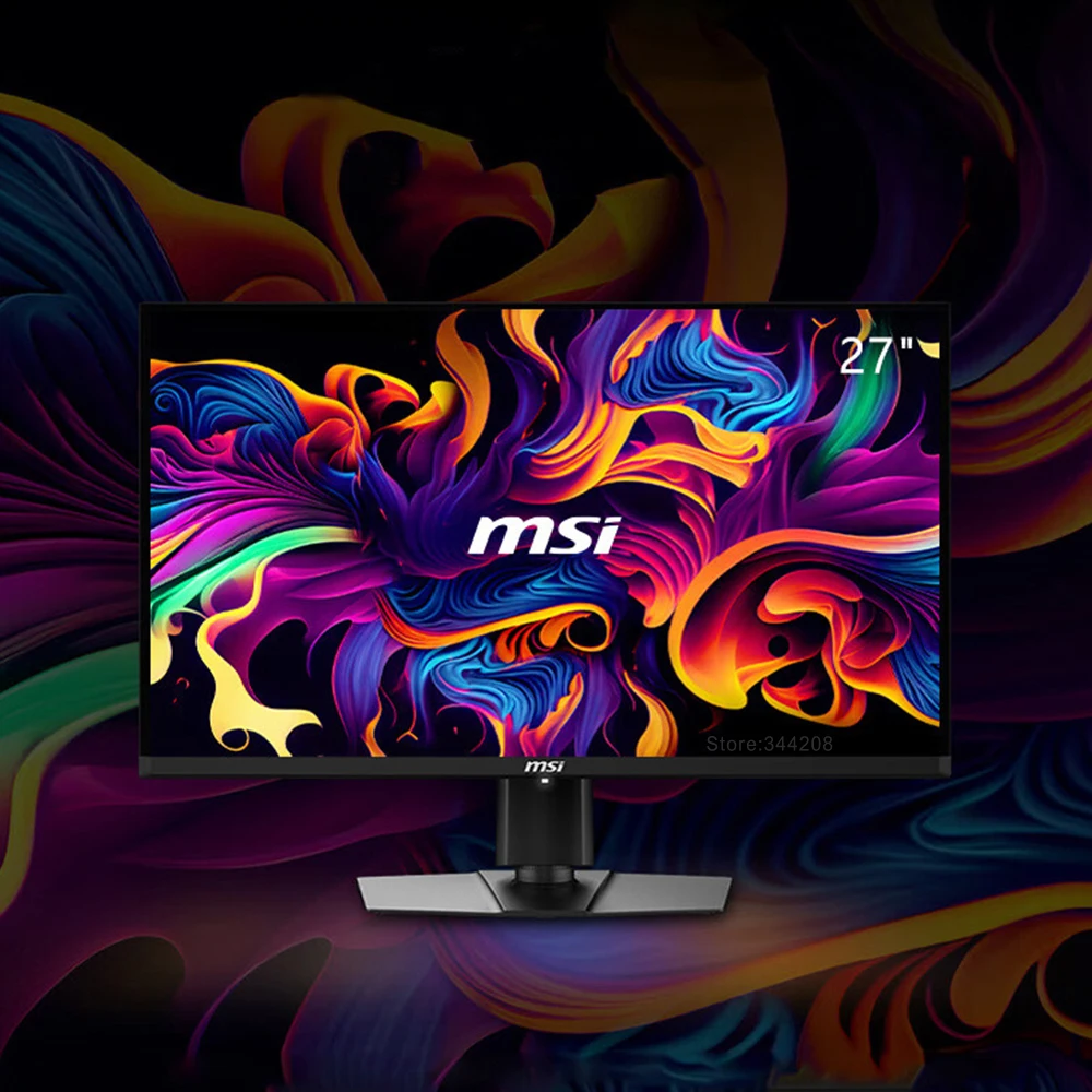 شاشة MSI MAG 271QP مقاس 26.5 بوصة QD-OLED X24 2K 240 هرتز 0.03 مللي ثانية استجابة 99% DCI-P3 HDR TRUE BLACK 400 حامل مريح