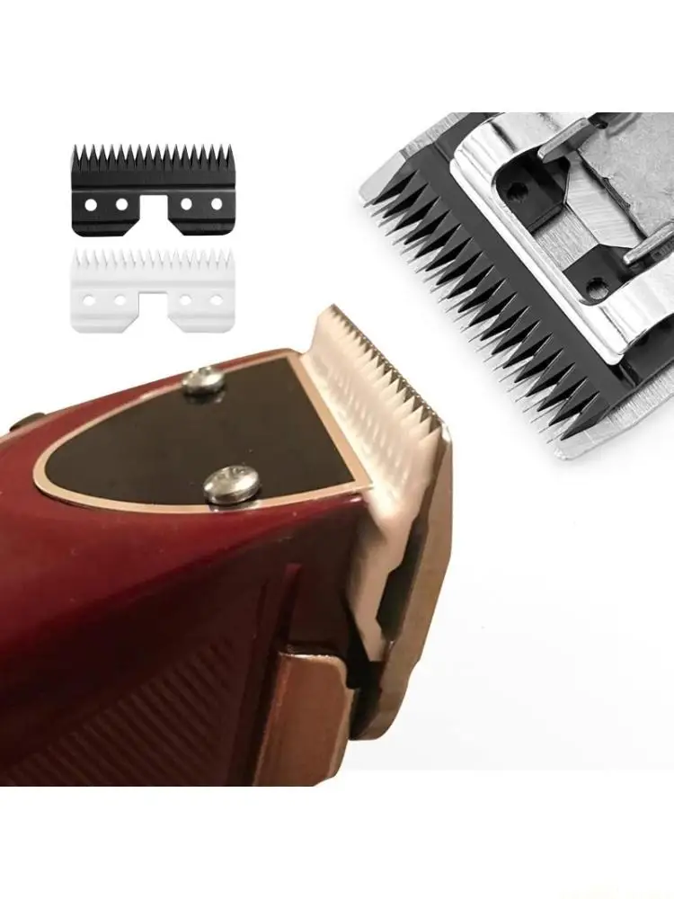 D0AB Replacement Electric Pet Hair Cutter 18 Teeth Replacement Head Ceramic Texture for Smooth and Precise Haircutting
