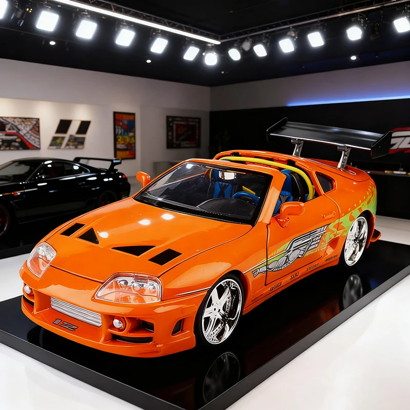 

JADA 1:24 Brian Supra Alloy Car Diecasts & Toy Vehicles Car Model Miniature Scale Model Car For Children