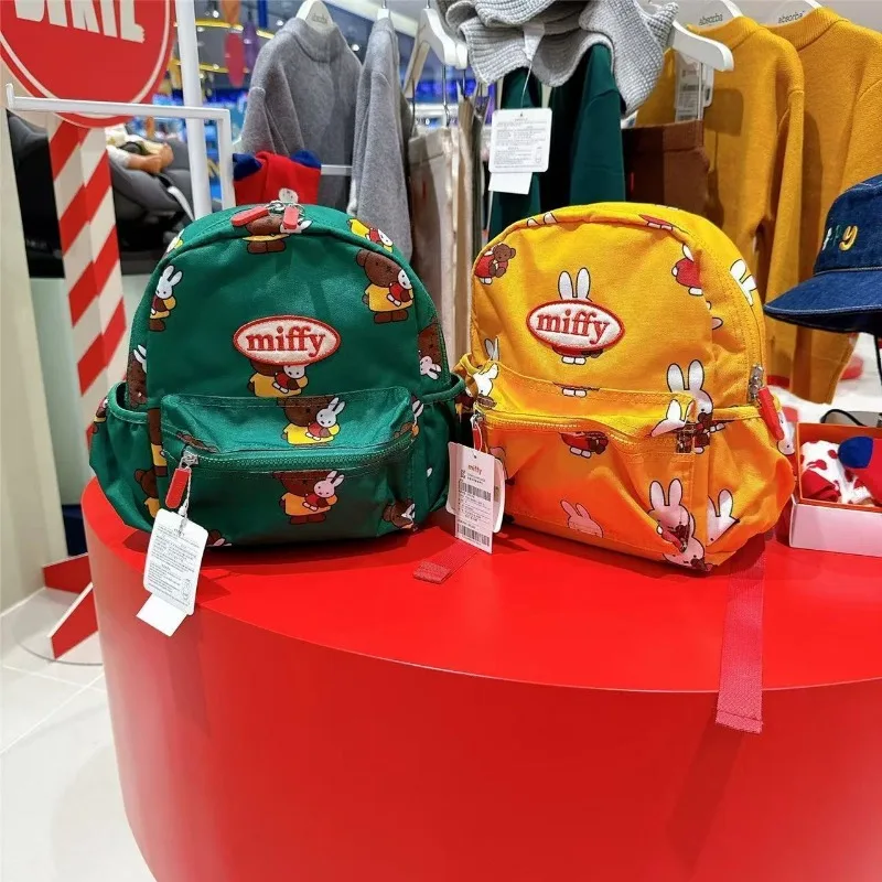 In Stock Miffy Boris Kids Backpack Cute Cartoon Anti Lost Toddler School Bag Lightweight Mini Rucksack for Kindergarten Children - view 3