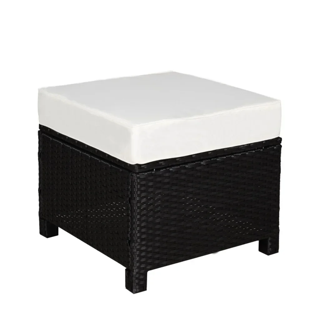 

Nordic Rattan Sofa Combination For Courtyard Balcony Patio With Coffee Table Outdoor Garden Furniture Set Leisure Corner Sofas