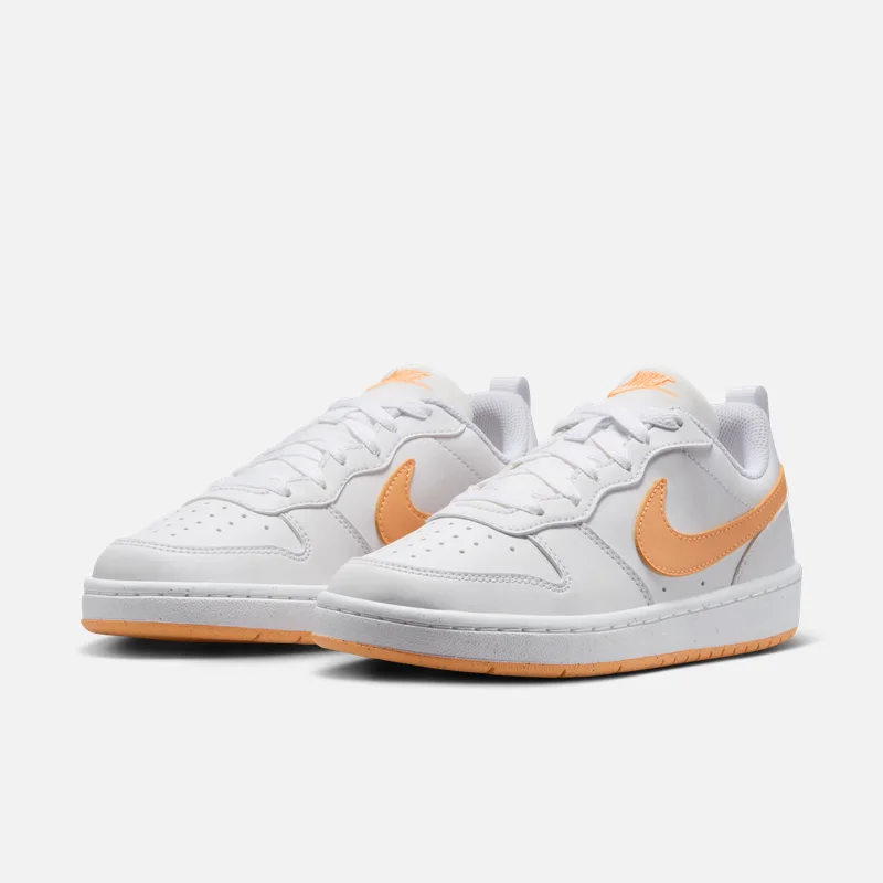 

Nike Air Force 1 Durable Support Versatile Outdoor Women's Skate Shoes New Court Lightweight Comfortable Everyday Low-Top Flat Shoes Simple Orange and White Eye-Catching Color Commuting Casual Sports Sneakers College Style Recommended Dv5456-119