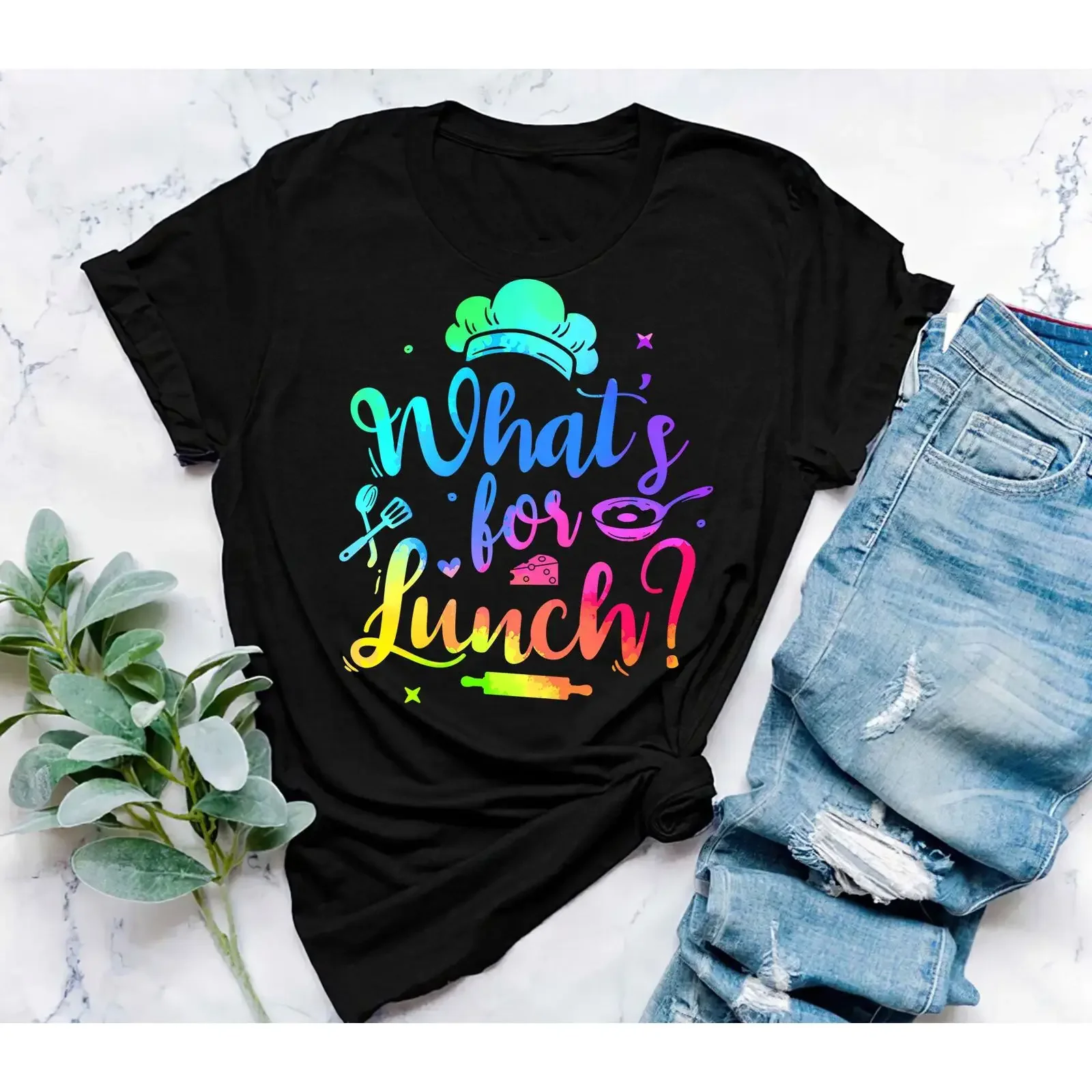 Lunch Lady Life T Shirt Cafeteria Worker  vintage Washed Stylish Casual fashion Soft designer clothes Stretched