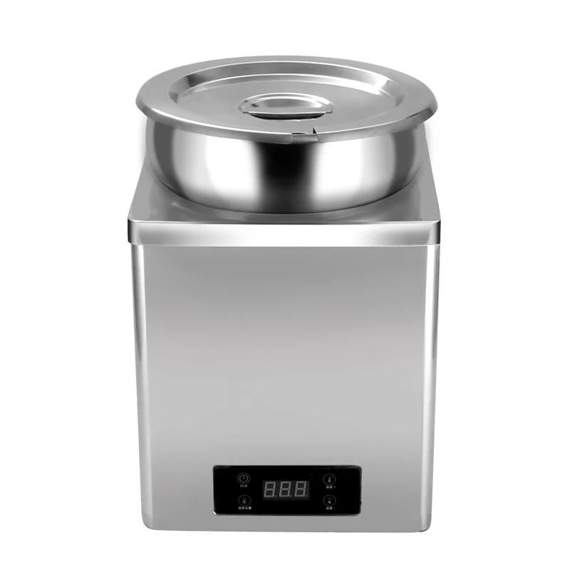 BEIJIAMEI Sauce Warmer Chocolate/ Cheese Dispenser Multiple Pumps Sauce Heat Preservation Machine Stainless Steel 30~85°C