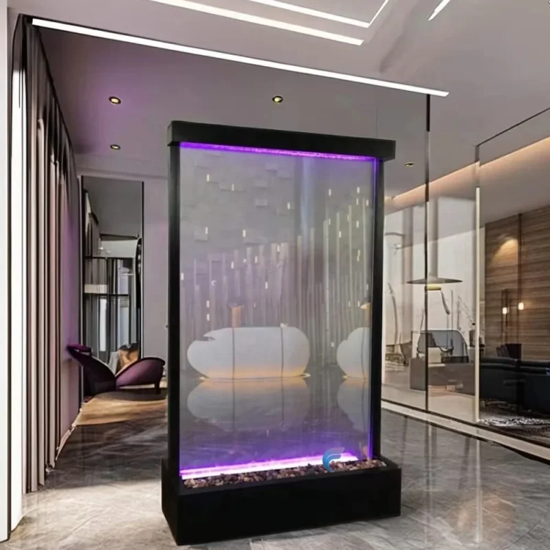 

Customize.Floor Fountain Rain Curtain Waterfall Garden Decoration and Wedding Decoration Fountain