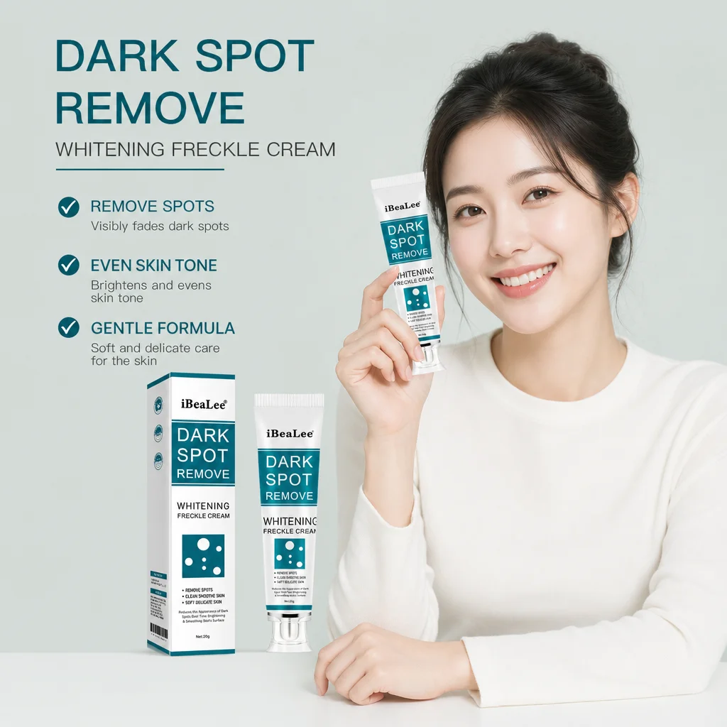 Dark Spot Remover Cream Fade Melasma Hyperpigmentation Even Dull Uneven Tone Smooth Skin Gentle Brightening Lotion 20ml