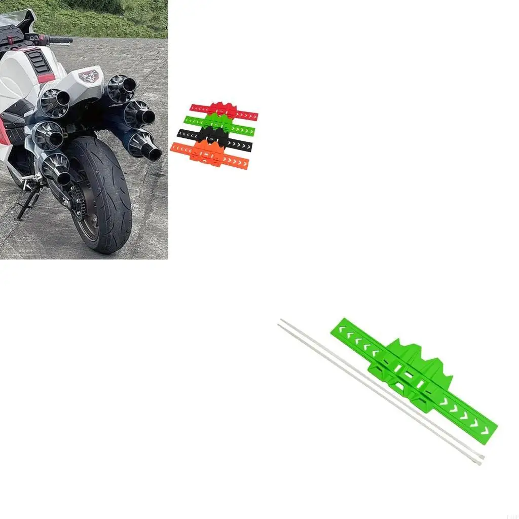 F1CF Tailpipe Exhaust Heat Silicone Cover Motocross Exhaust Cover