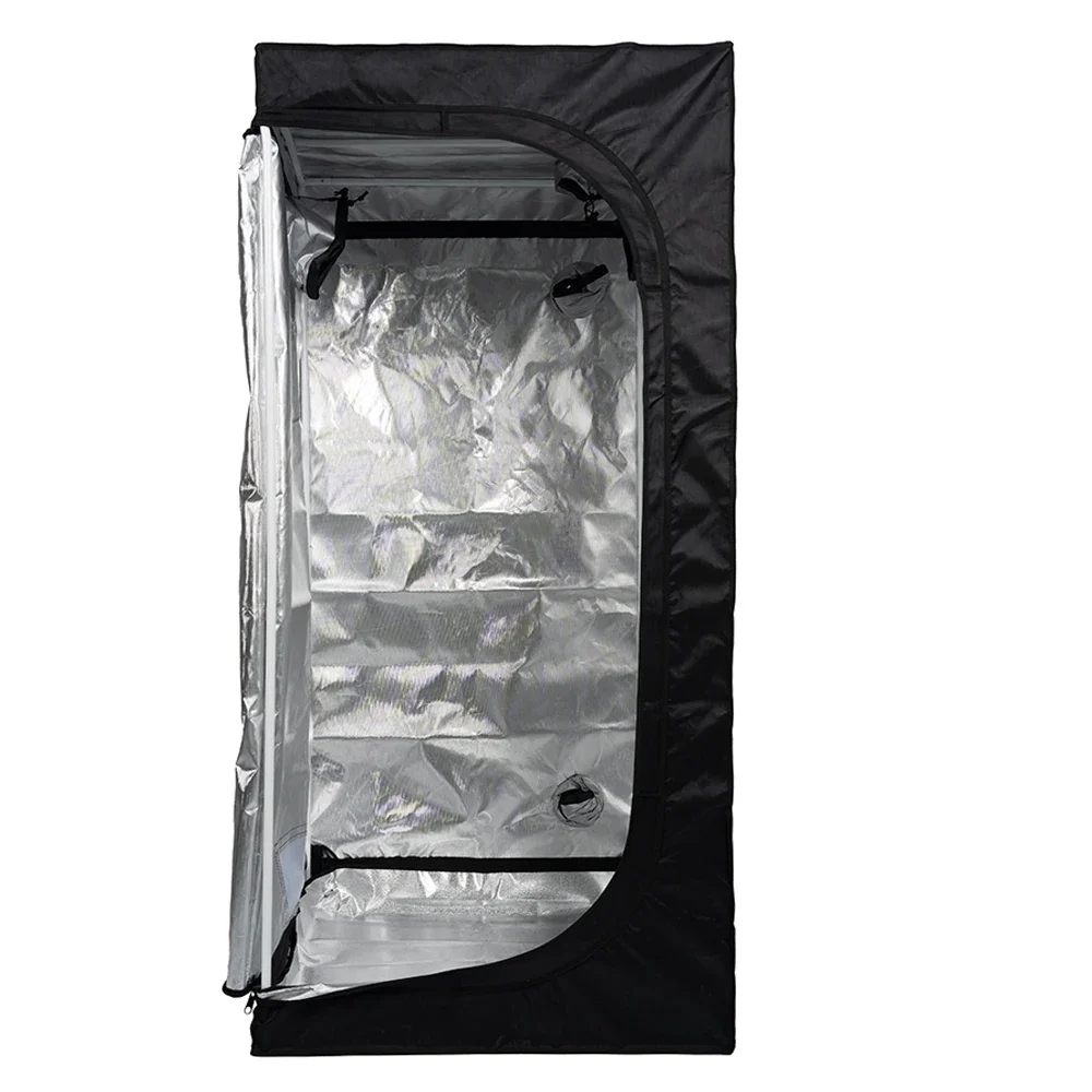 60x60x140CM 600D Hydroponic Grow Box Easily Assembled Waterproof Small Plant Growth Tent for Garden Greenhouse