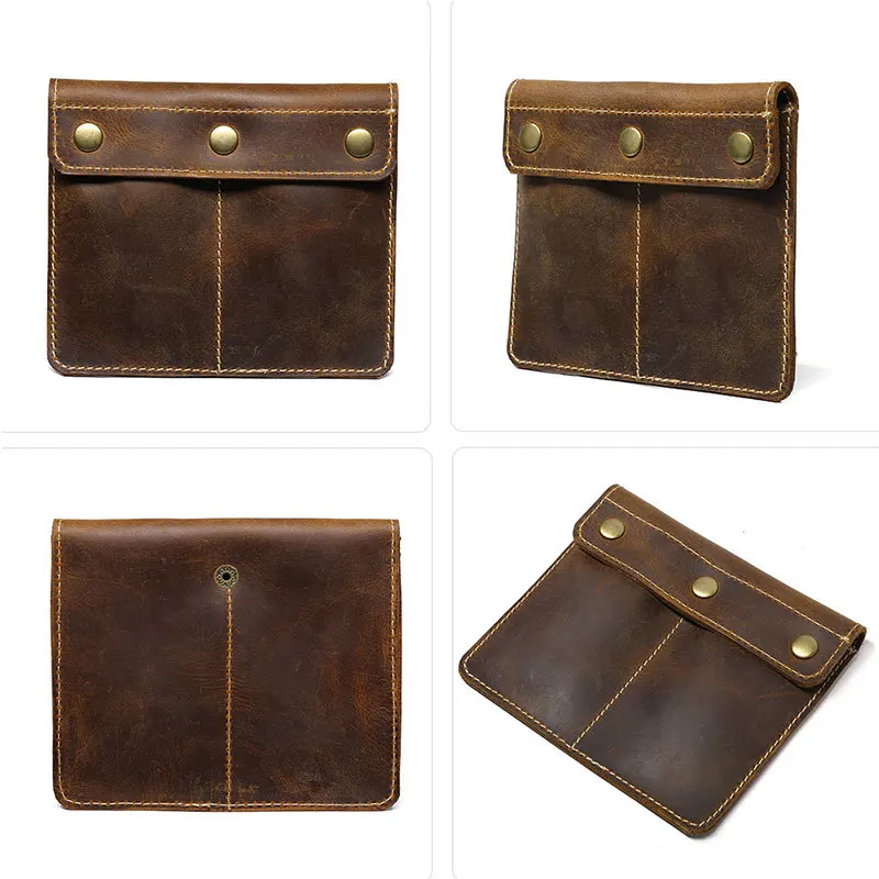 Cow Leather Watch Box Handmade Watch Roll Travel Case Portable Wristwatch Pouch Rolex Watch Storage Bag Organizer Holder Gift