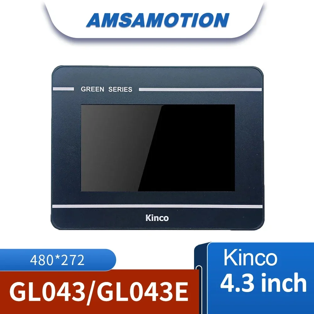 

4.3'' TFT(16:9W) Inch Kinco GL043 GL043E 480*272 Replace MT4230T MT4230TE Ethernet 1Port Human Machine Interface Touch Panel