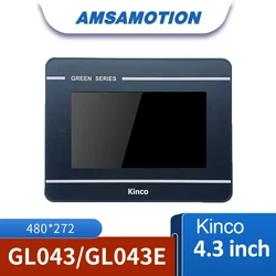 4.3'' TFT(16:9W) Inch Kinco GL043 GL043E 480*272 Replace MT4230T MT4230TE  Ethernet 1Port Human Machine Interface Touch Panel