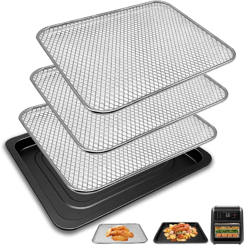 

Replacement Parts for 12 Quart 6 in 1 Digital Countertop Convection Oven, Drip Tray, Grill Pan, Grill Plate, Crisper Plate, Acce